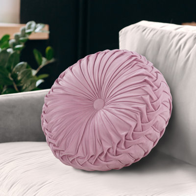 Housse et insert de coussin décoratif en velours Irany