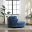Fauteuil demi-tonneau rembourré avec housse-1835901392