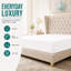 Luxury Extra Deep Fitted Sheet, 40cm (16 Inch) Pocket, Ultra Soft Hypoallergenic Fade Resistant Brushed Microfibre Bed Sheet with Durable Elastic-2124537060