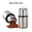 Chengdu Menghejia Technology Co., Ltd. Stainless Steel Electric Blade Coffee Grinder