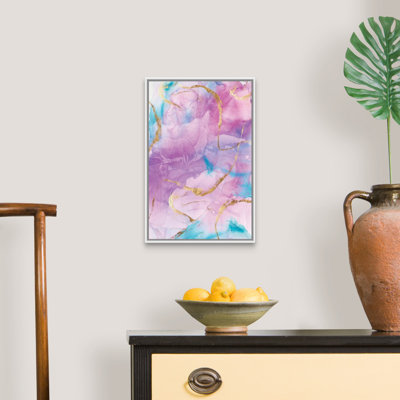 Reproduction d’art sur toile, "Gold Highlights I" par Eva watts