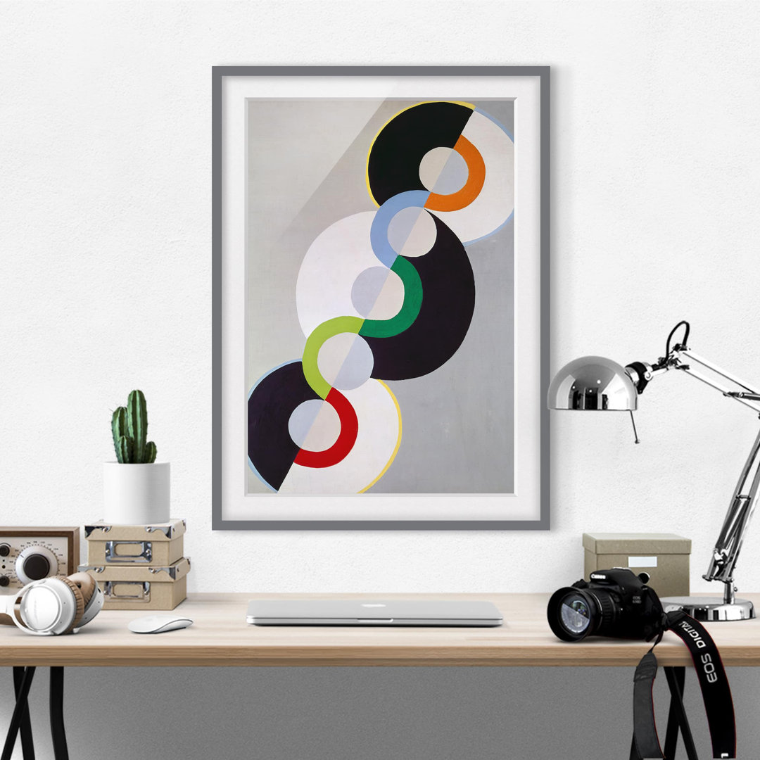 Gerahmter Kunstdruck Endless Rhythm von Robert Delaunay