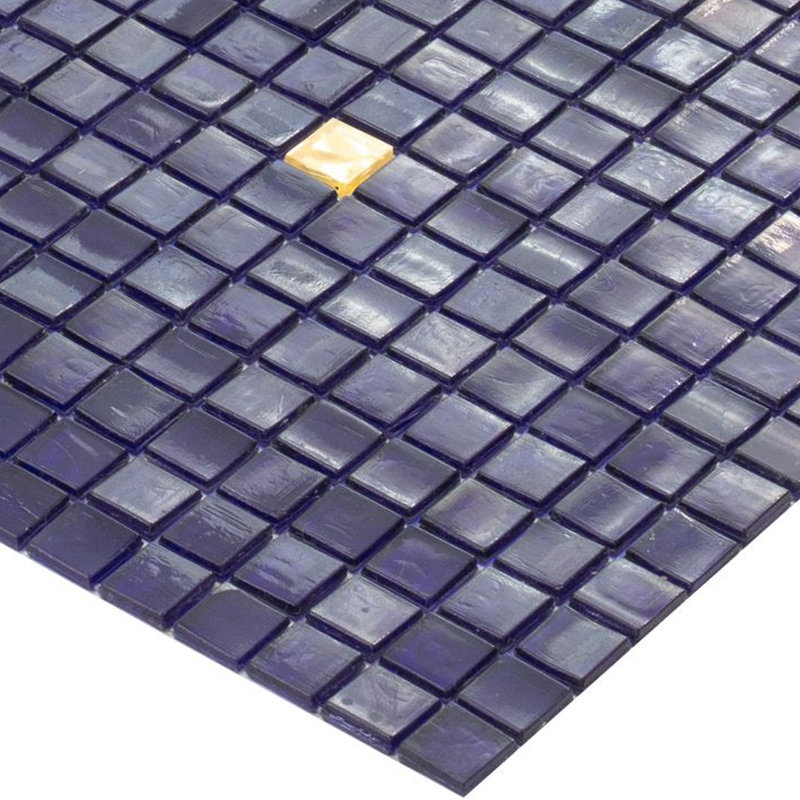 Mingles 0.6" x 0.6" Glass Mosaic Grid Wall & Floor Tile