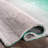 Thomason Handmade Ombre Turquoise Shag Area Rug-408940582