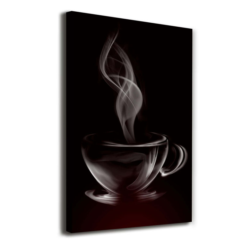Aromatic Coffee - Wrapped Canvas Print