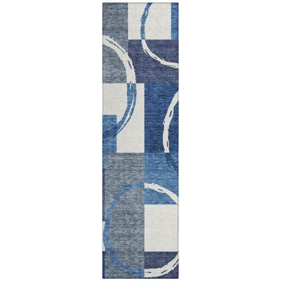 Aleh Area Rug with Non-Slip Backing
