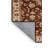 Machine Washable Persian Brown Area Rug
