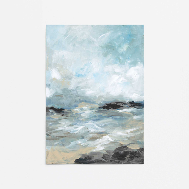 Windswept Waters I Rolled Print, 20" H x 16" W