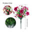  Fleurs artificielles artificielles pour la décoration intérieure Fleurs artificielles pour l'extérieur Bouquet extérieur Décoration de jardin-128928742