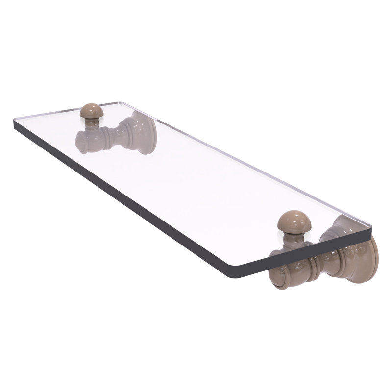 Tablette flottante Carolina, H 2,4 po x l 16 po x P 5,54 po, Beige ombré