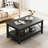 O'Kean 39" Rectangular Coffee Table with Storage For Living Room-761179424-785582888