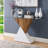 Kerenza 47.25'' Glass Top Console Table