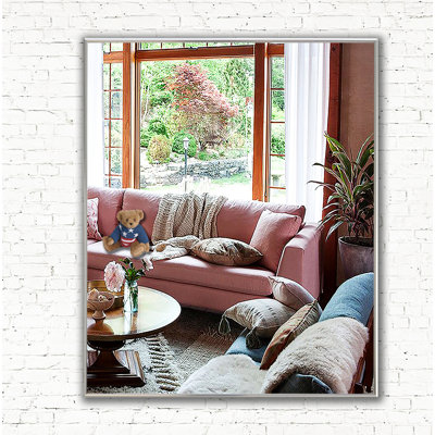 Derosier Metal Flat Wall Mirror