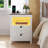 Led Nightstand With Outlet and USB Port-1403129378