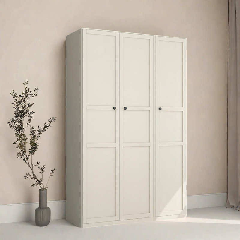 Simple Solid Color Wardrobe, Taupe