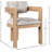 Sacha Frink Upholstered Dining Arm Chair-990218042-990218004