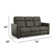Broadway Leather Power Reclining Sofa with Power Headrests