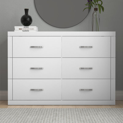 Avigail 6 Drawer 46.45'' W Double Dresser