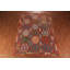 Tapis oriental en laine orange Kilim 9 x 11
