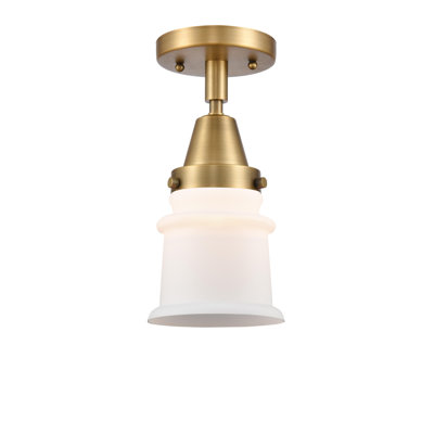 Alvi Glass Semi Flush Mount
