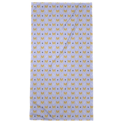 Serviette de bain Shiba Inu