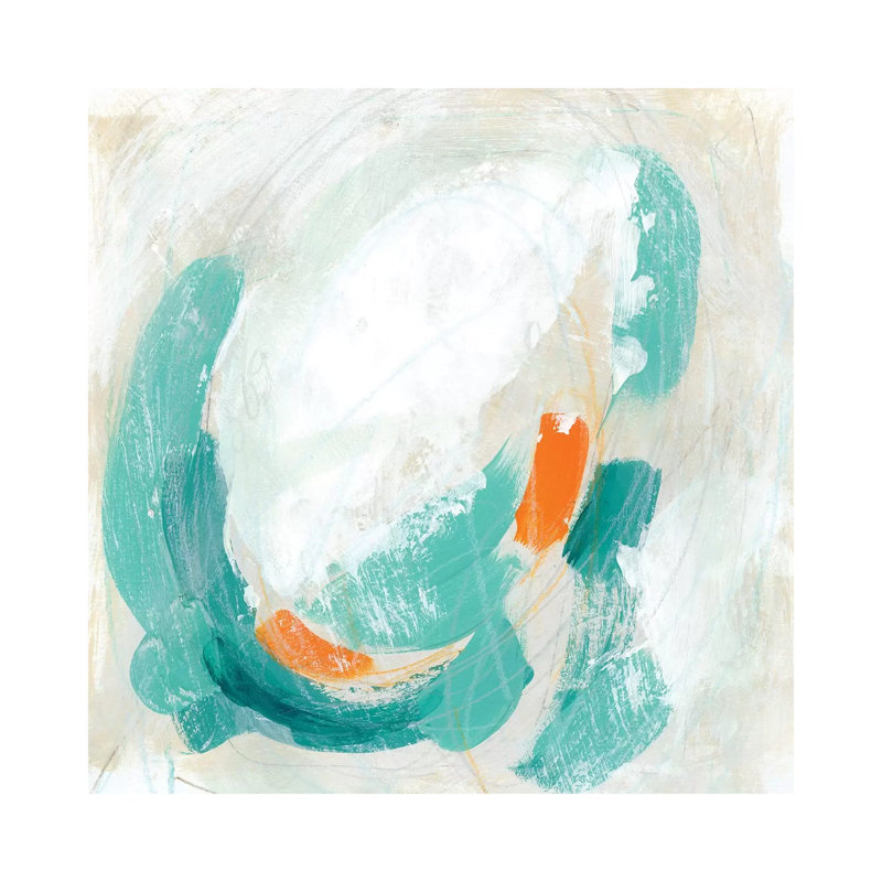 Tidal Current I by June Erica Vess - Wrapped Canvas Painting, 45.72 cm H x 45.72 cm W x 1.91 cm D