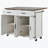 53.5''Farmhouse Kitchen Island With Power Outlet, Kitchen Storage Island With Drop Leaf, Spice Rack And Drawer-1176948164