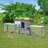 Emalene Weather Resistant Rabbit Small Animal Hutch