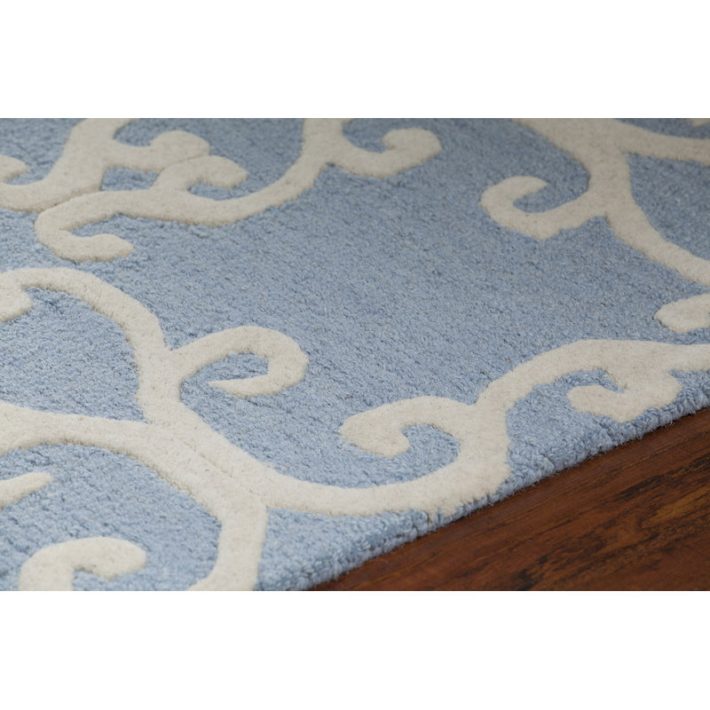 Gissette Wool Geometric Indoor Rug, 5' x 7'6"
