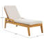 Chaise longue Headly