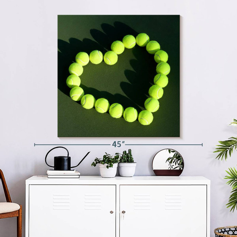 Balles de tennis Sirci, H 33 po x l 33 po