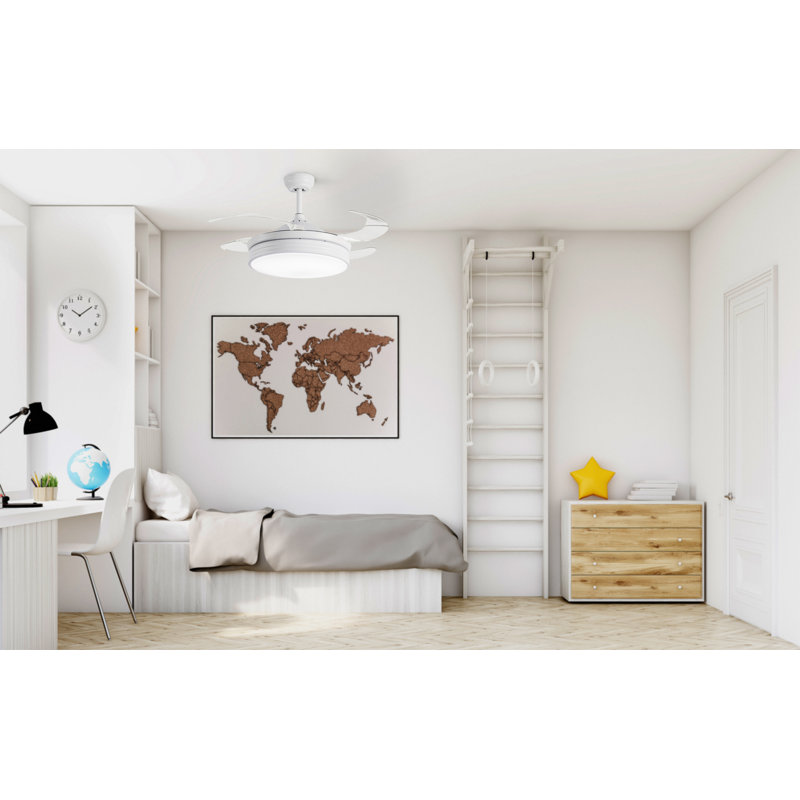 Bicknell 107cm Ceiling Fan with LED Lights