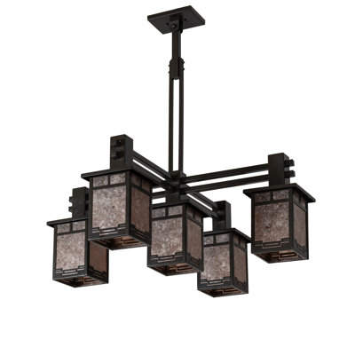 Rustic Lodge 5 - Light Chandelier