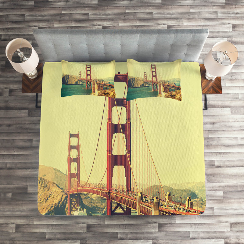 Modern & Contemporary Polyester Coverlet