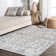 Shirley Tribal Diamond Geometric Gray/Beige Rug
