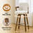 Upholstered Swivel Counter & Bar Stool with Armrest (Set of 3)-1935729118-1924497553