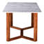 Hollins 71.5'' Marble Dining Table