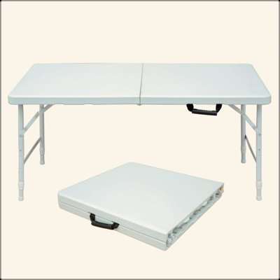 Table pliante portative 4 pi 4 po poids pliable intérieur et extérieur 135 kg