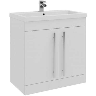 Clifton 800mm Single Bathroom Vanity with Vitreous China Basin