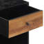 Cartley 40cm W Iron Bedside Table