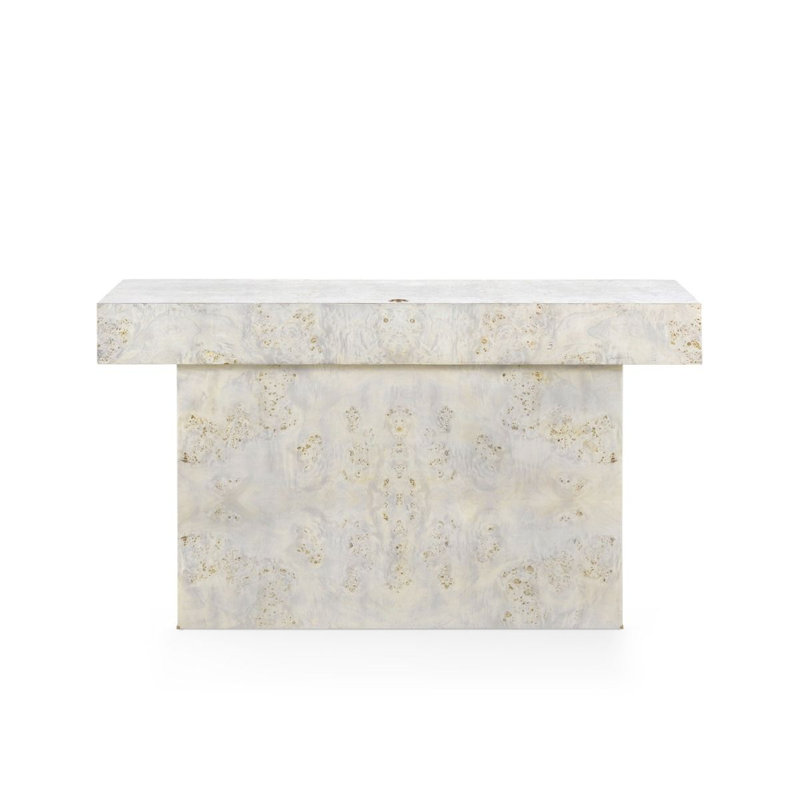 Sloane Writing Desk, Light Gray Burl