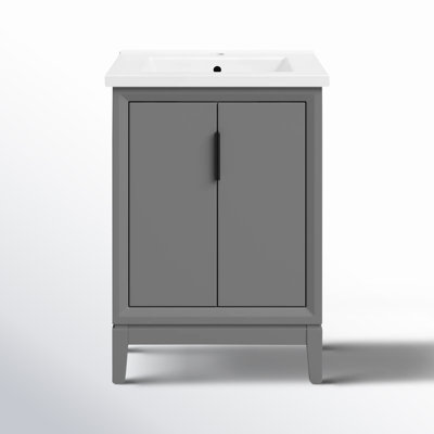 Finck 24.2'' Single Bathroom Vanity