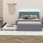 Merthie Full Size Upholstered Platform Bed with Trundle-916249874
