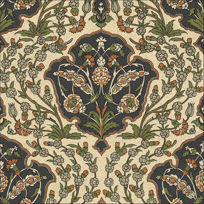 " No Canvas* Persian Tile III "
