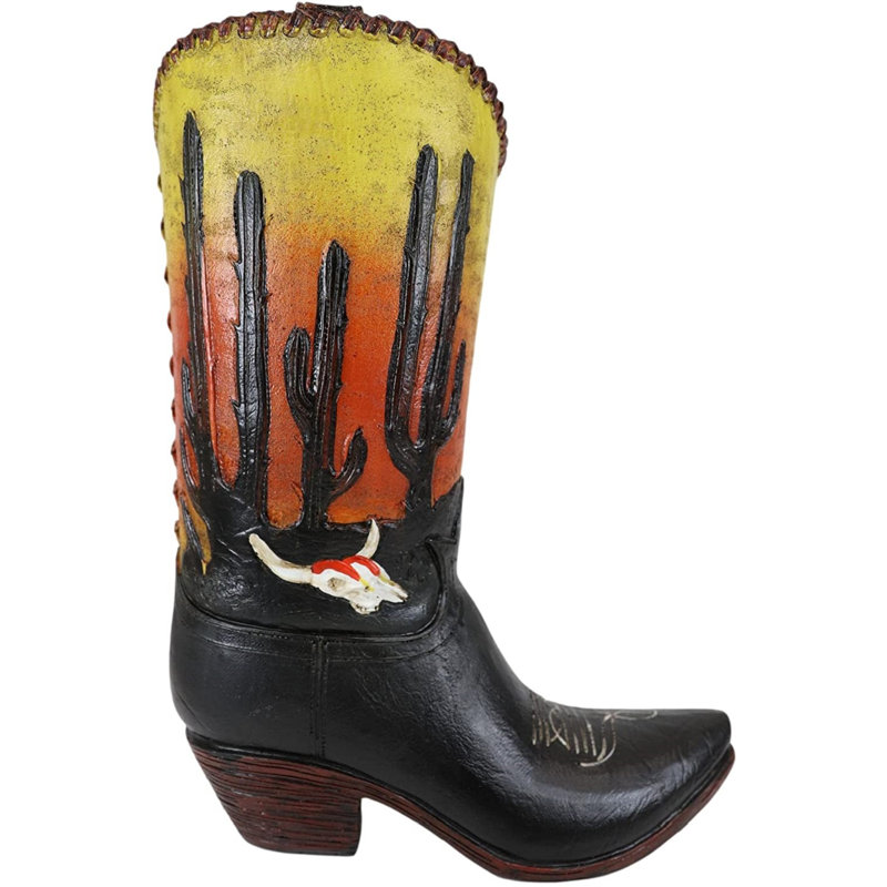 Botte de cowboy en simili cuir Atoli