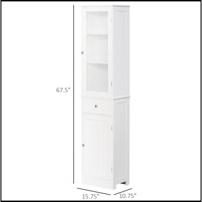 Armoire de rangement mince pour salle de bain avec beaucoup d'espace et un design sécuritaire