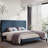 Dunphy Upholstered Platform Bed with Adjustable Headboard-921796335-915388890