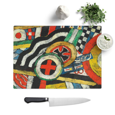Painting No.5 by Marsden Hartley Chopping Board
