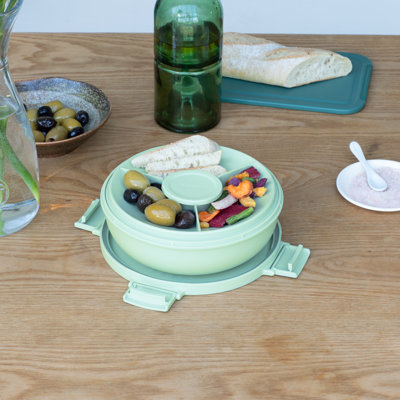 Brabantia Make & Take Salad Bowl, Leakproof, 44 fl oz (1.3 Liter)
