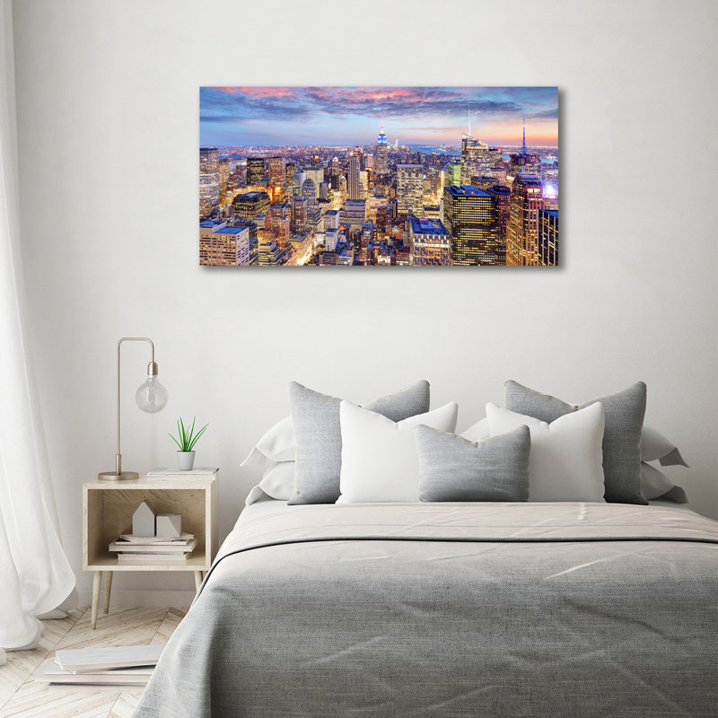 New York - No Frame Print on Canvas